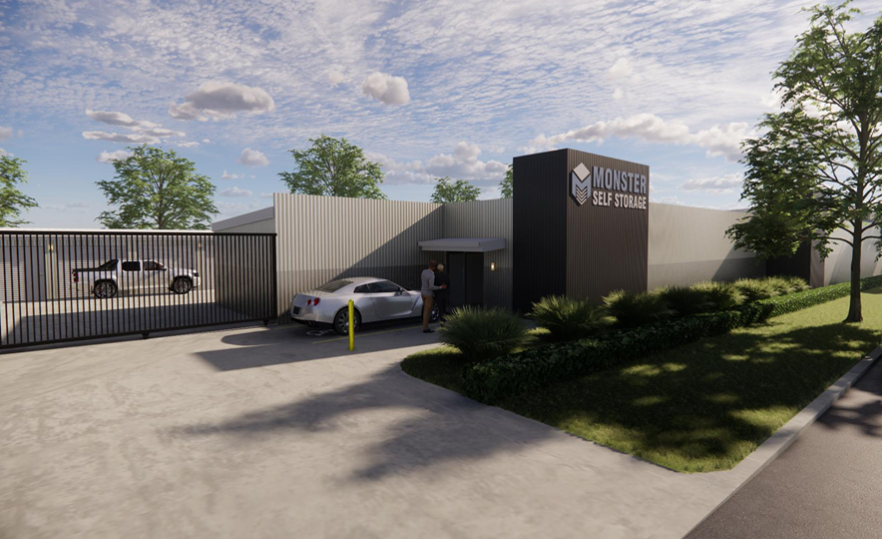 Monster Self Storage Exterior